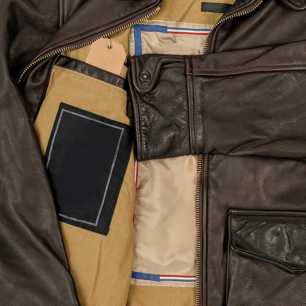 Division Commander’s Leather Tanker Jacket