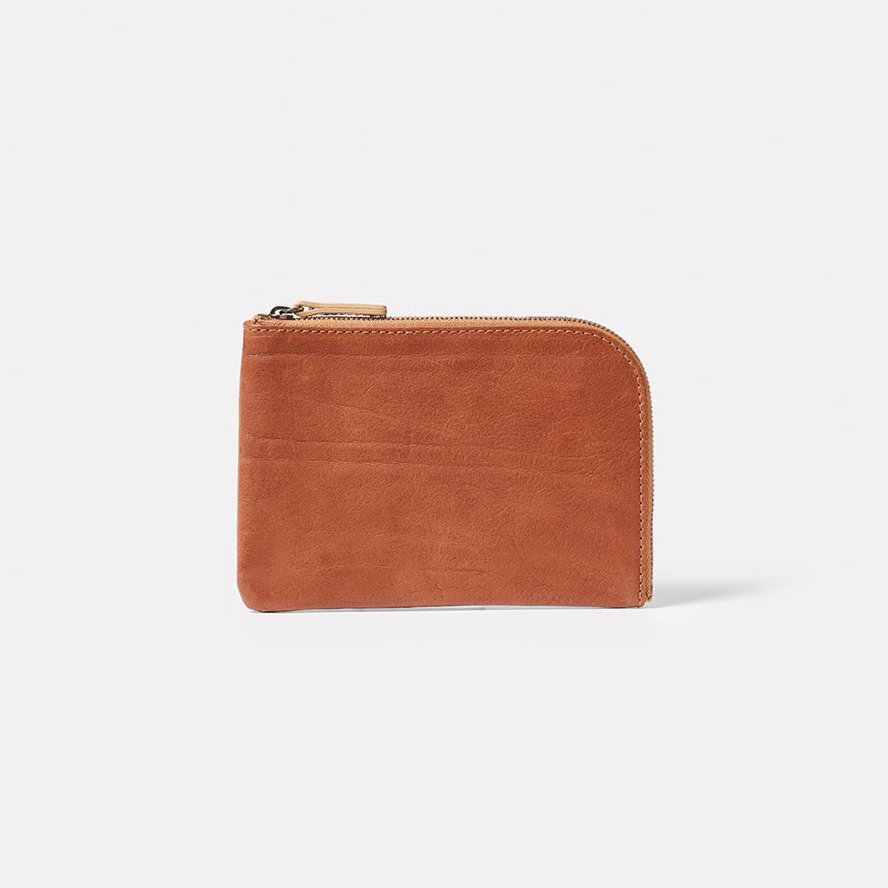 Women's Medium Calvert Leather Purse in Redwood