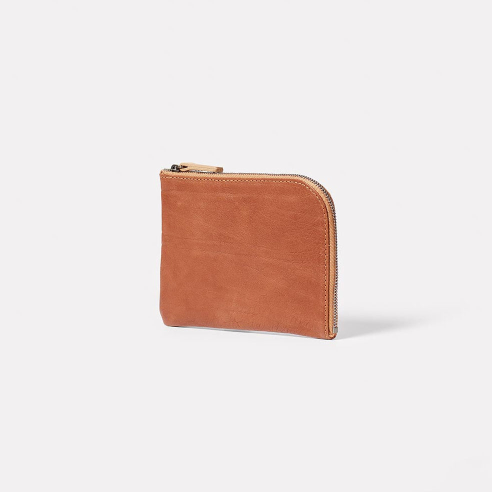 Women's Medium Calvert Leather Purse in Redwood