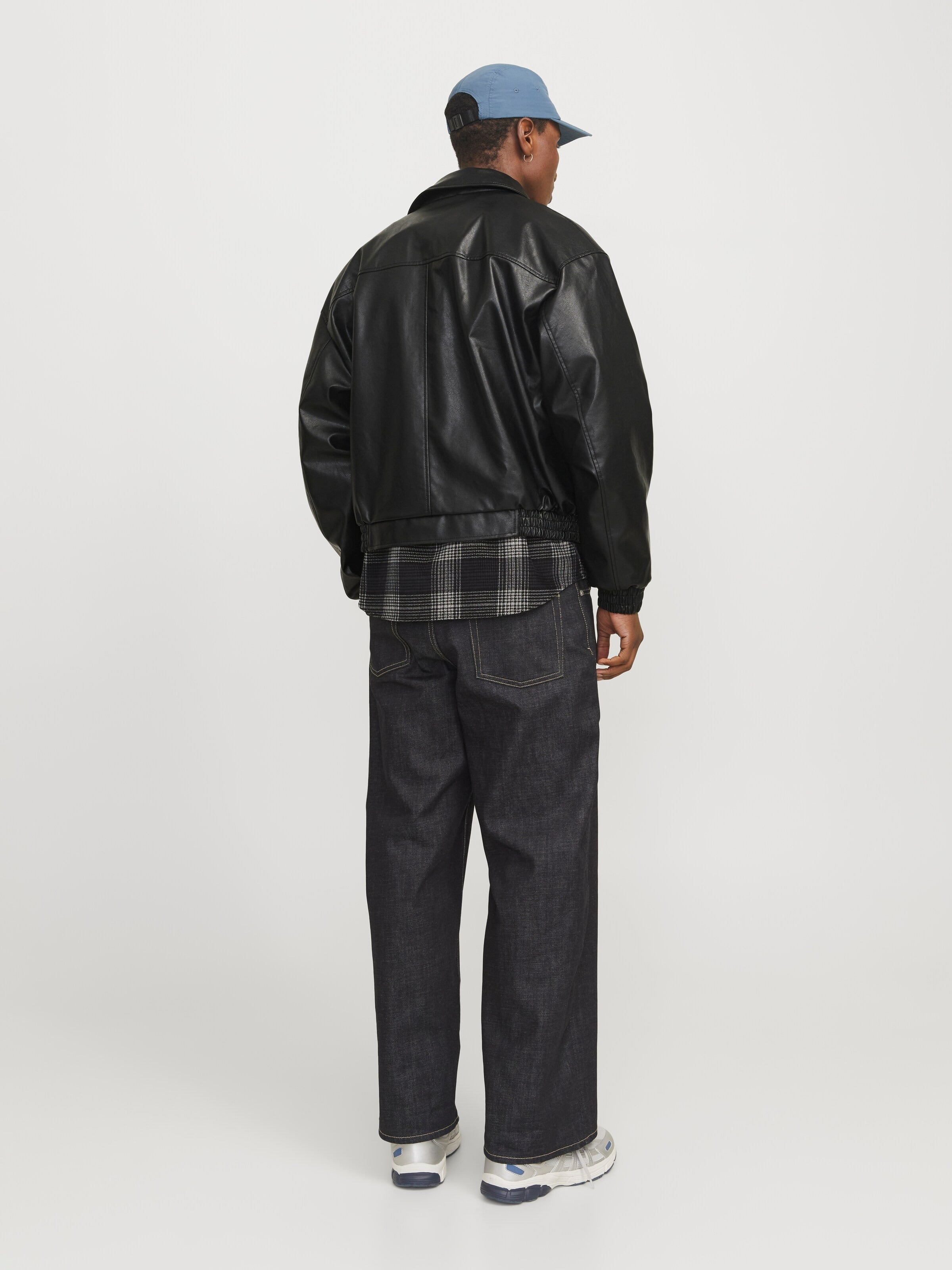 JCOChrome Men's Leather Jacket