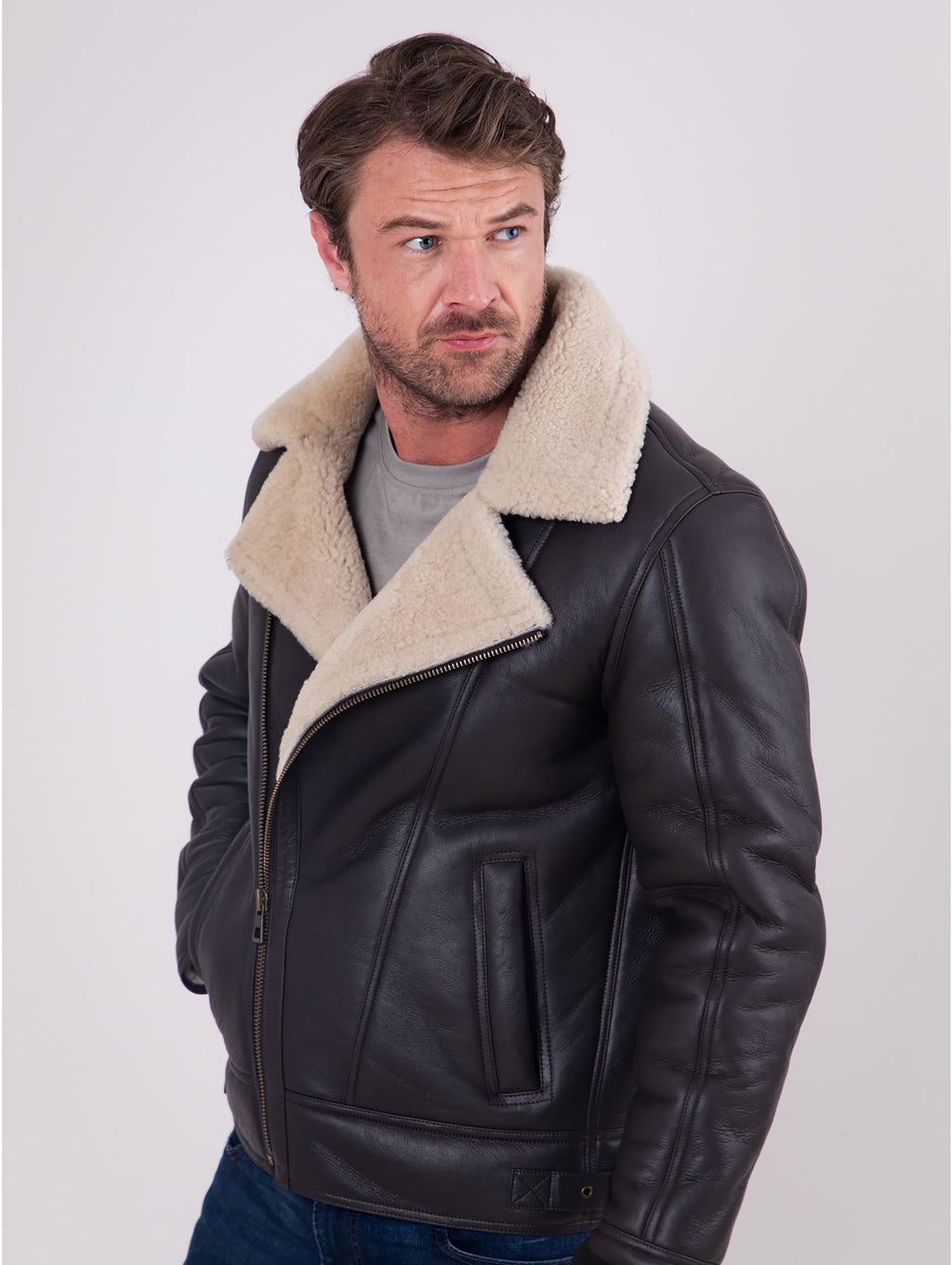 Javelin Sheepskin Aviator Jacket