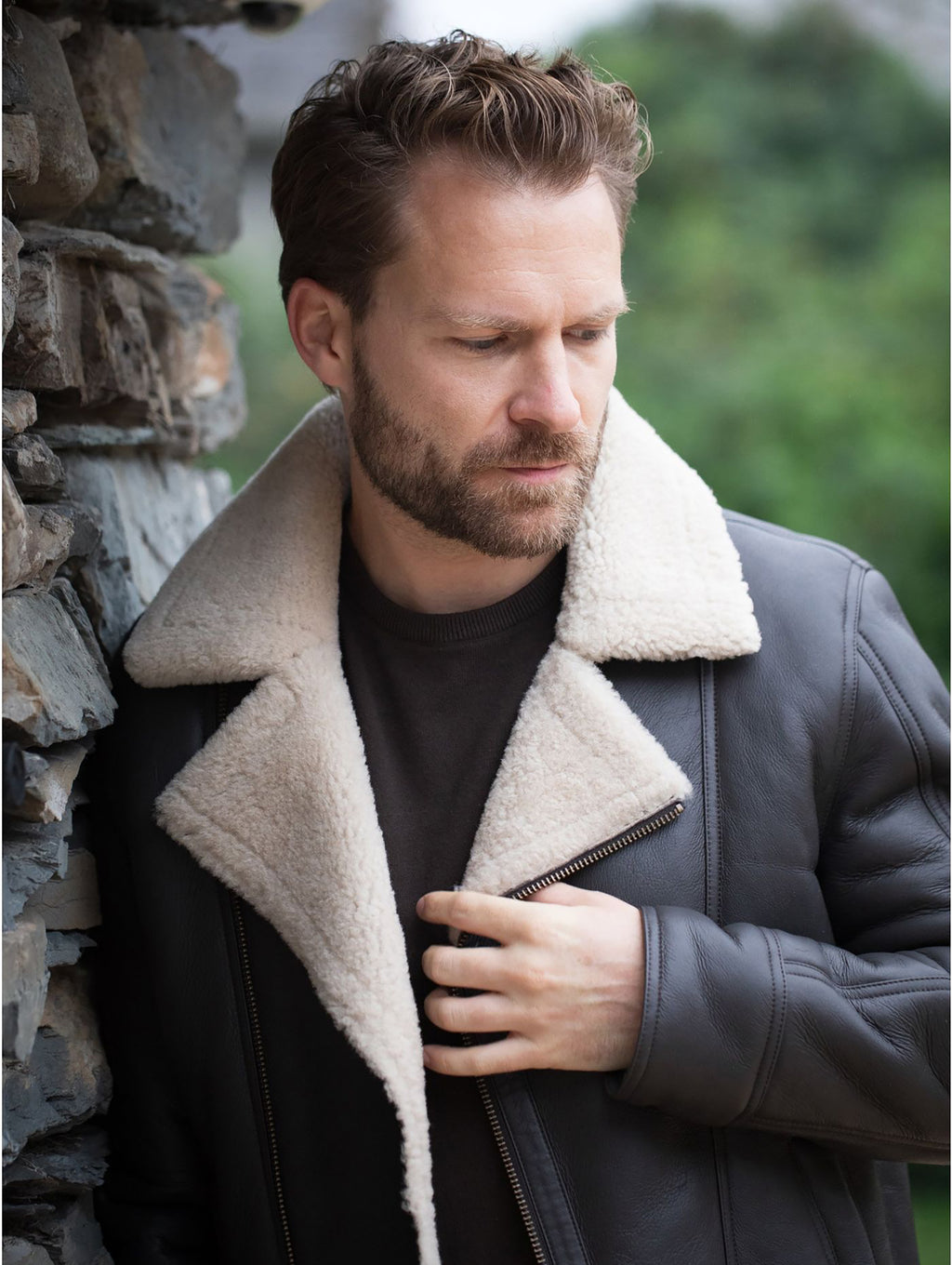 Javelin Sheepskin Aviator Jacket