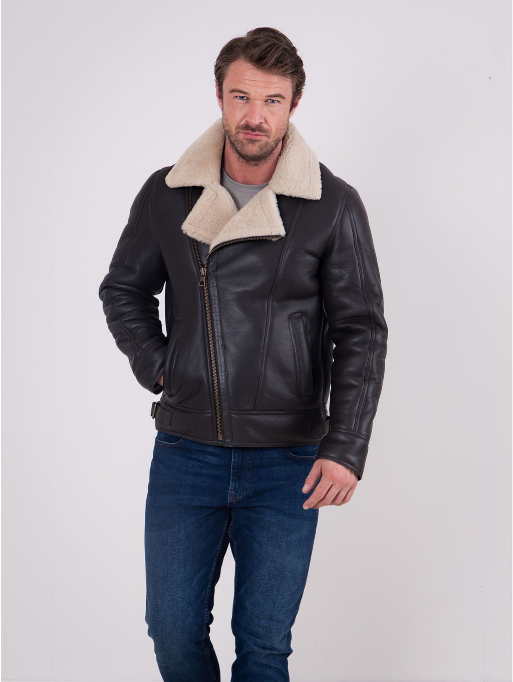 Javelin Sheepskin Aviator Jacket