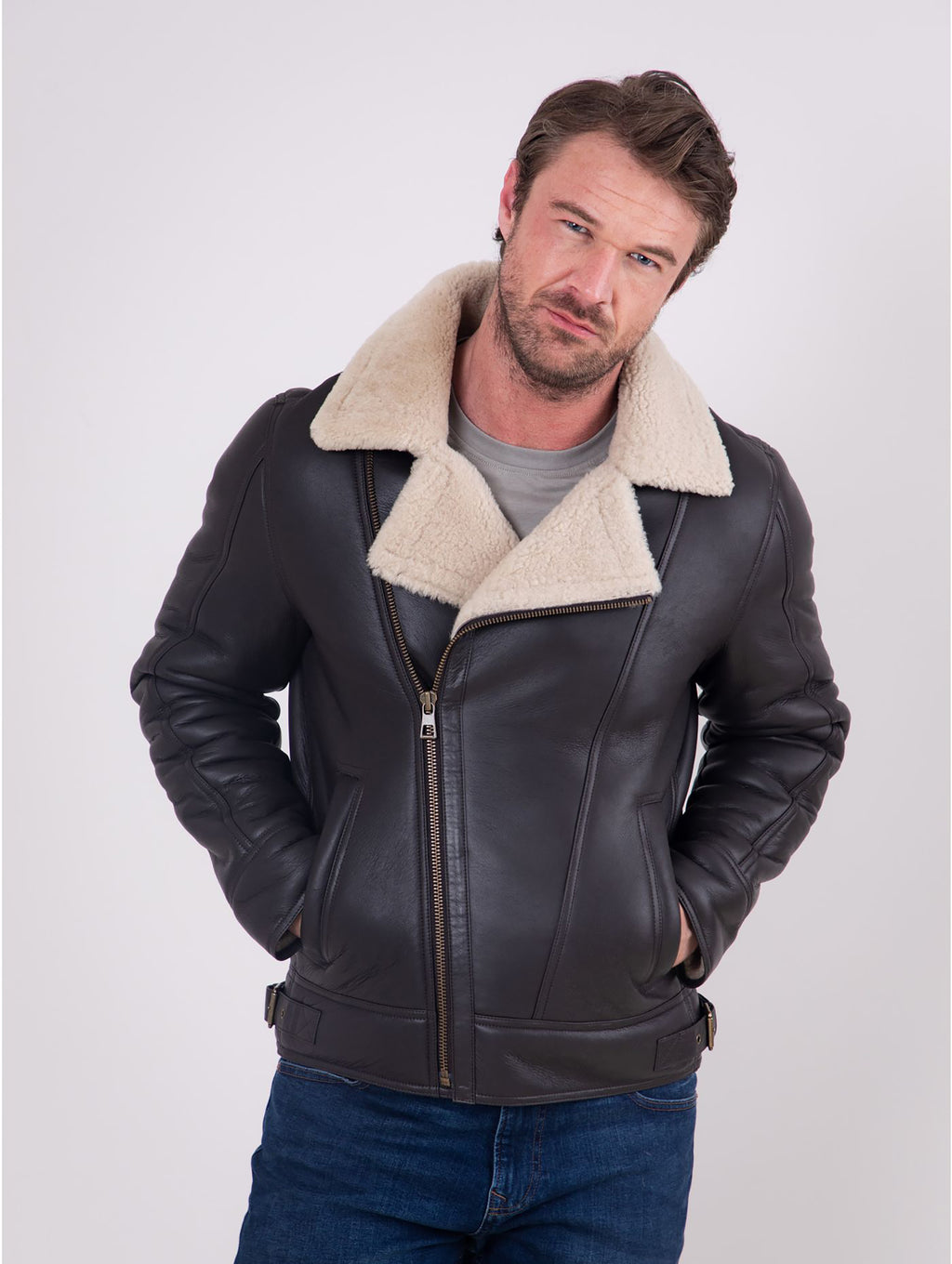 Javelin Sheepskin Aviator Jacket