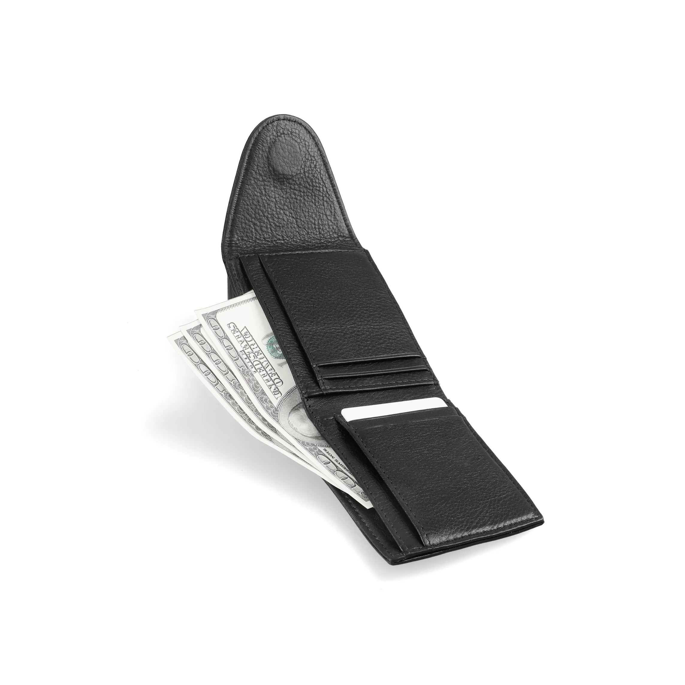 Men's Leather Wallet With Six Card Slots