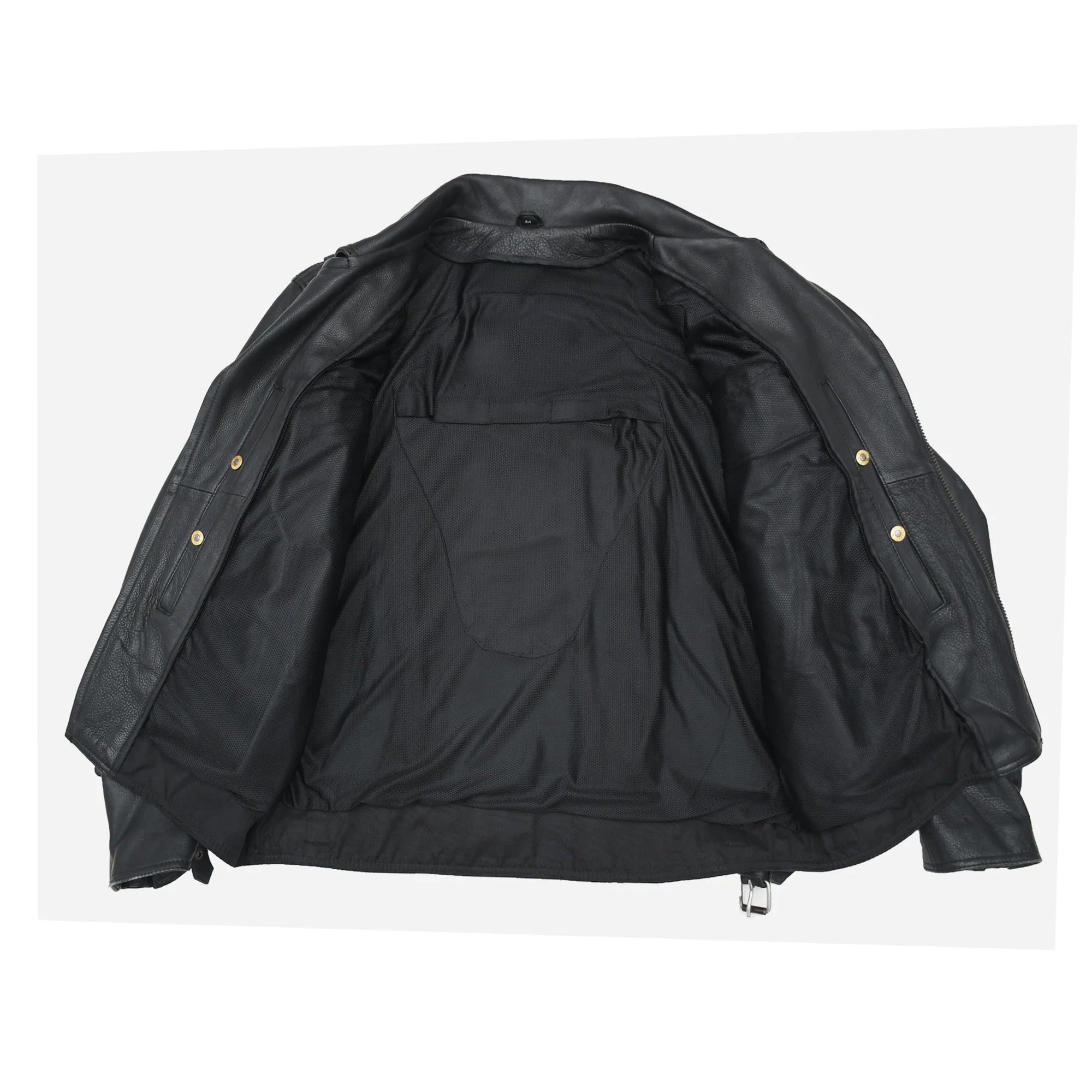 Mastermind Men's Motorcycle Leather Jacket