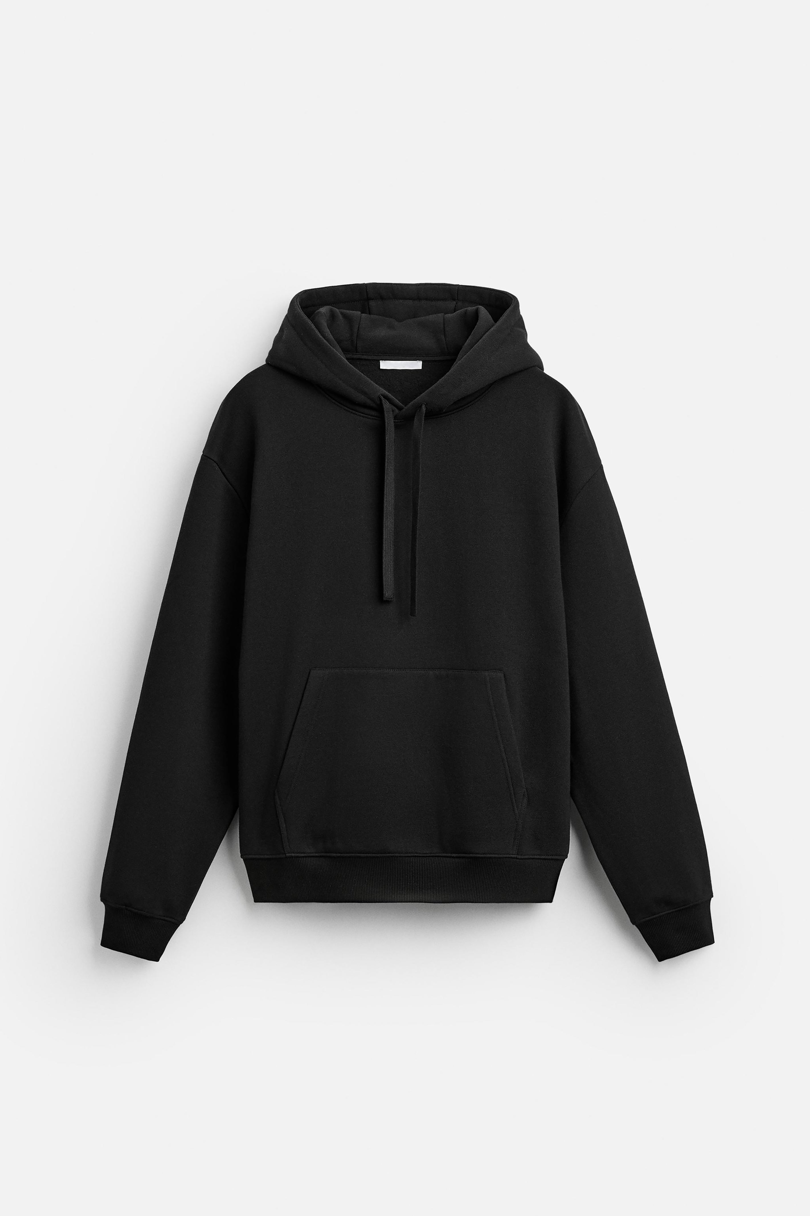 Men Basic Hoodie Black