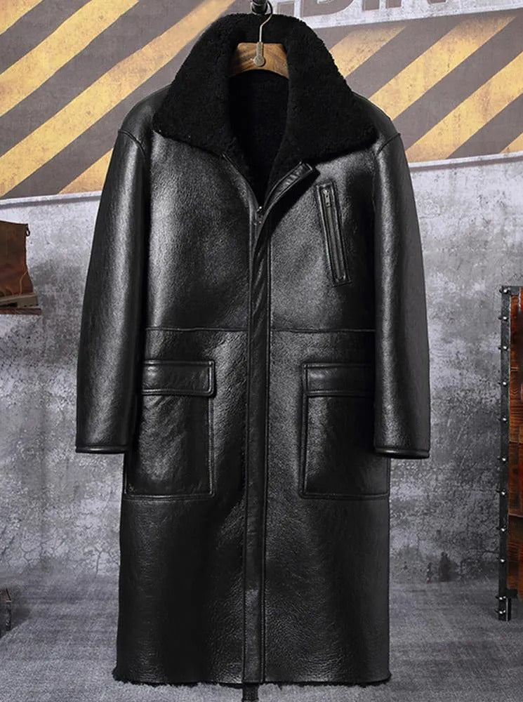 Men's B3 Double-Faced Fur & Shearling Coat