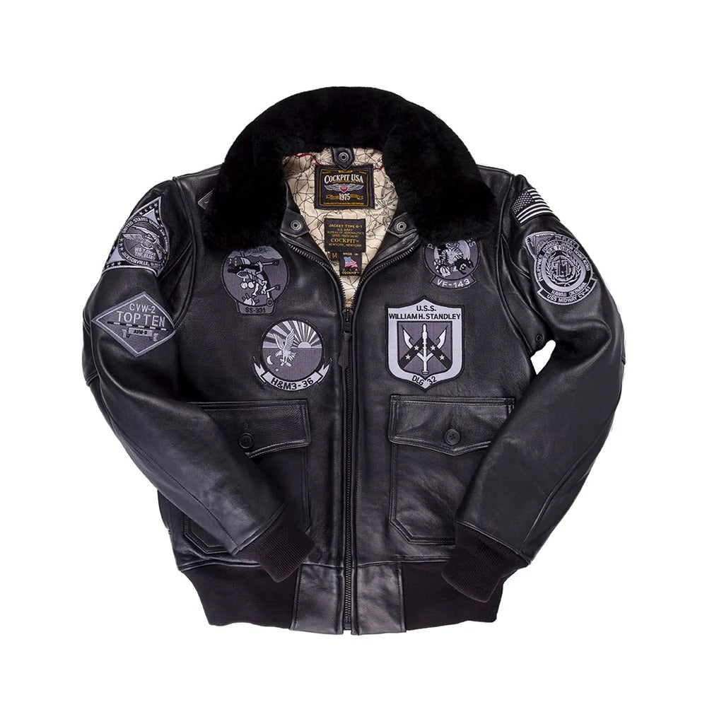 Men's Bogard by Mike B Top Gun Bomber Jacket