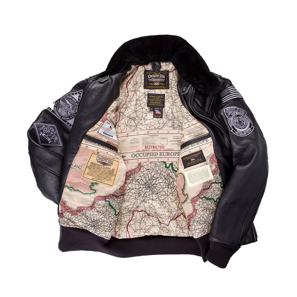 Men's Bogard by Mike B Top Gun Bomber Jacket