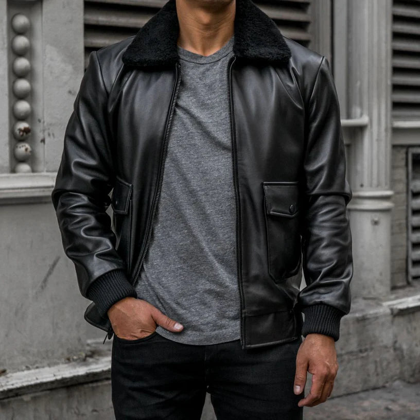 Men's Bomber Flight Jacket