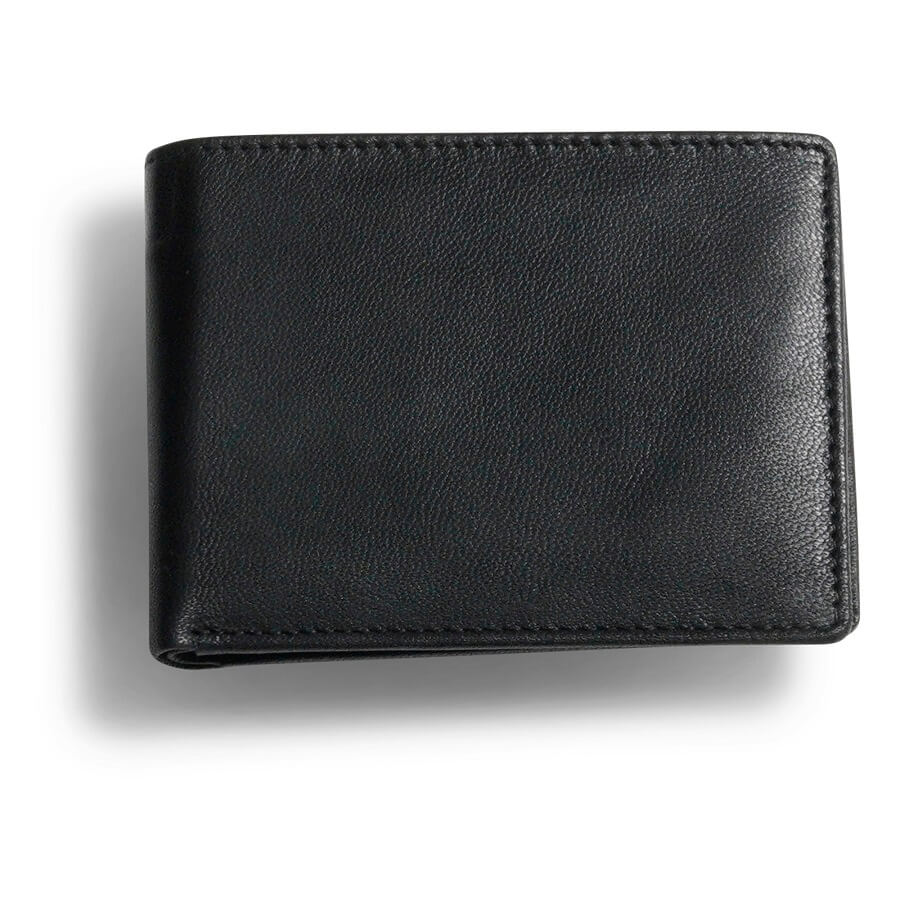 Men’s Brown Faux Leather Wallet with 4 Card Slots
