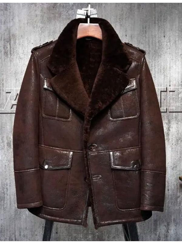 Men's Classic Style Superior Warmth Leather Jacket