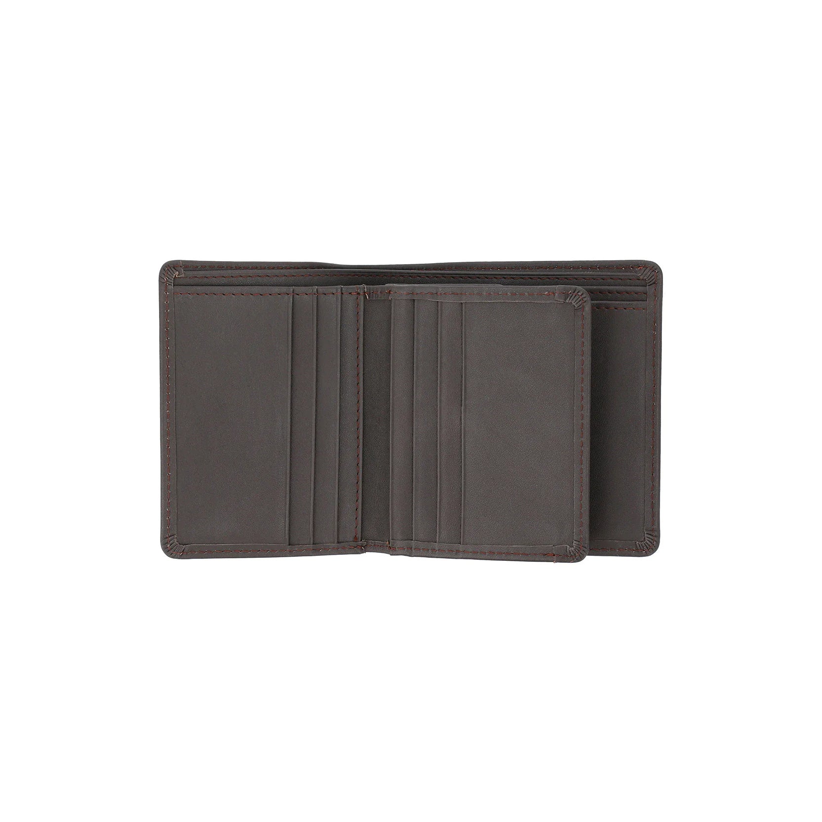 Men's Dark Brown Leather Wallet With 11 Card slots