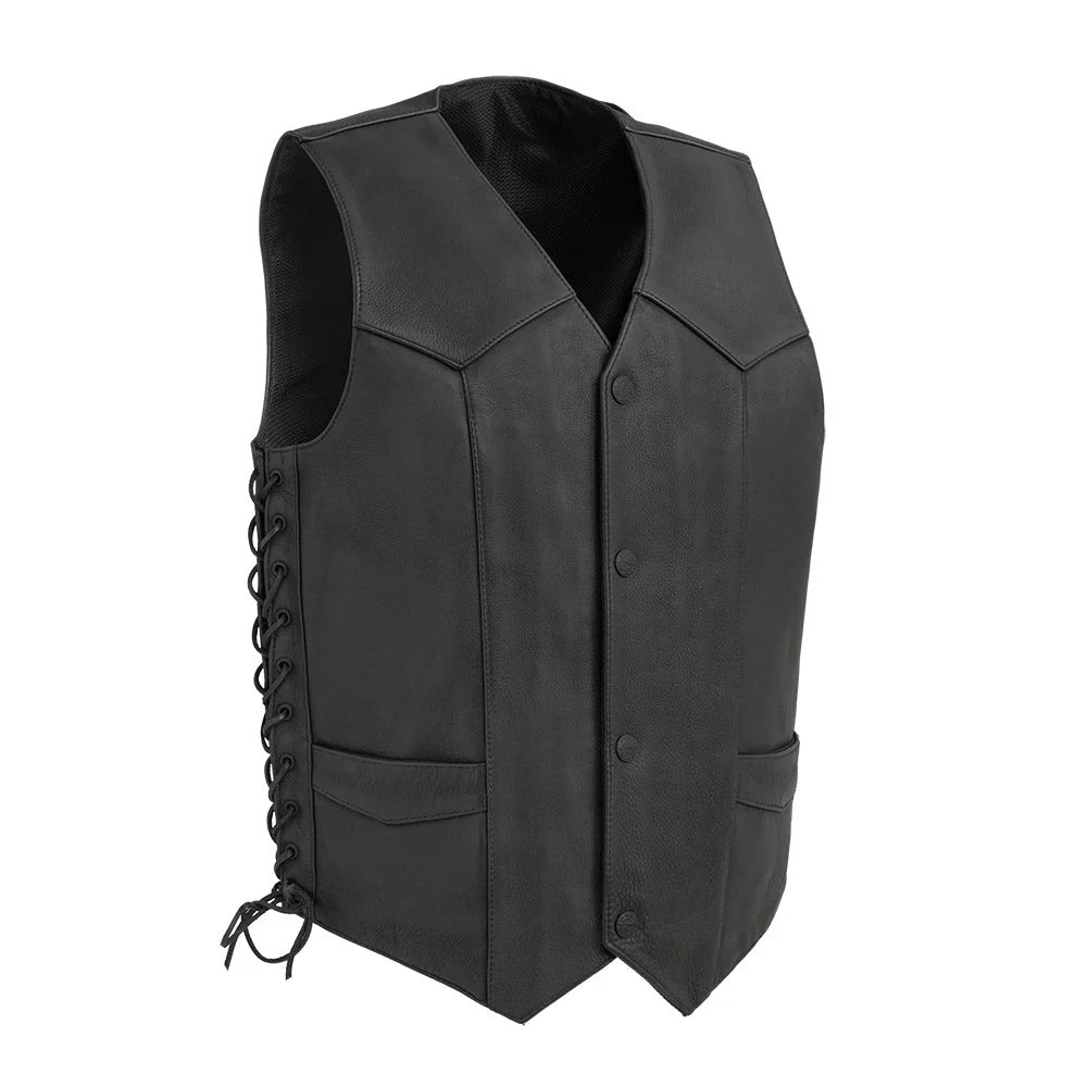 Men's Deadwood Leather Vest