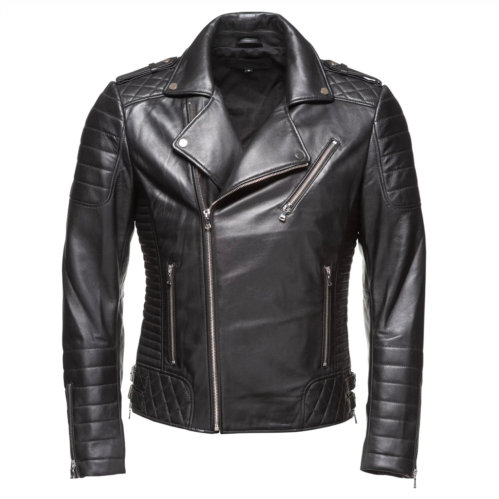 Men's Ed Biker Leather Jacket