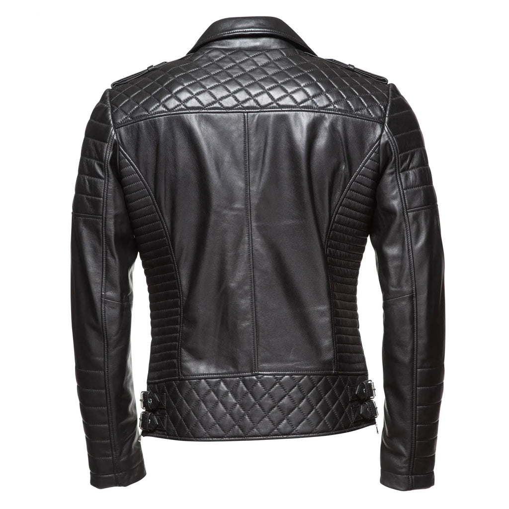 Men's Ed Biker Leather Jacket