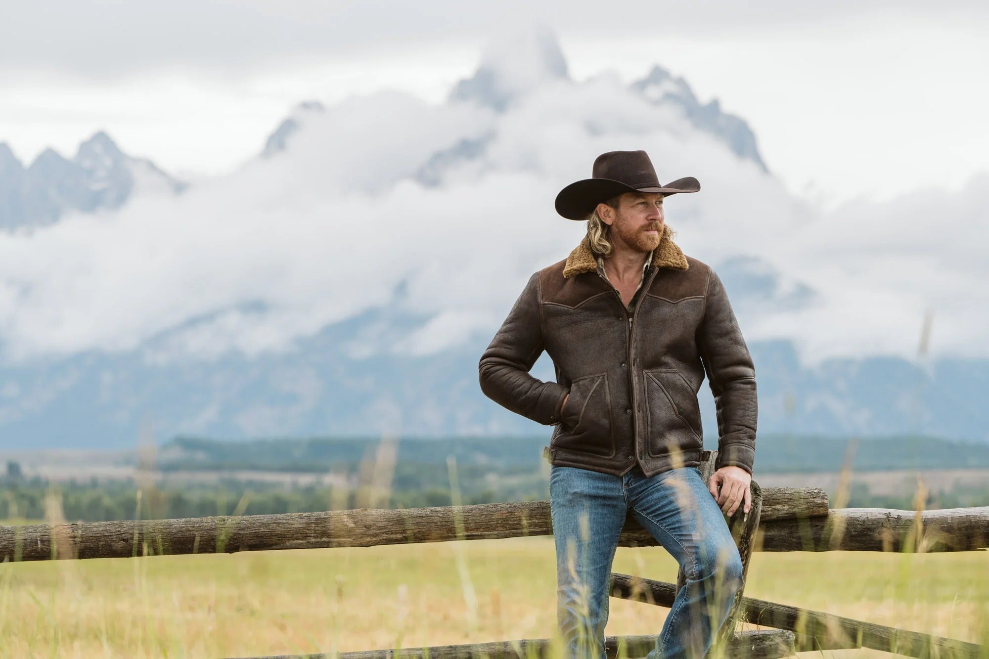 Men's Fur & Shearling Leather Jacket