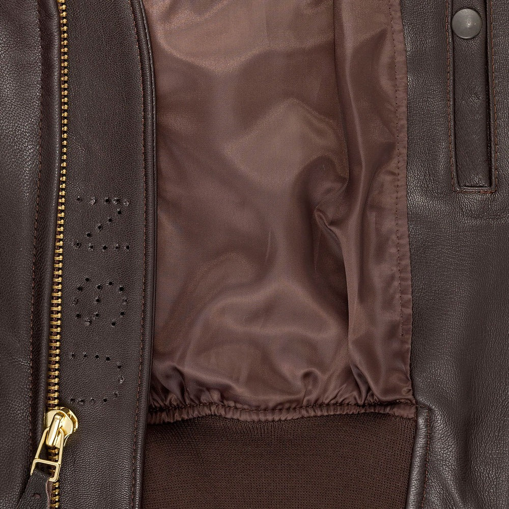 Men's G-1 Flight Jacket with Removable Collar LONG/TALL