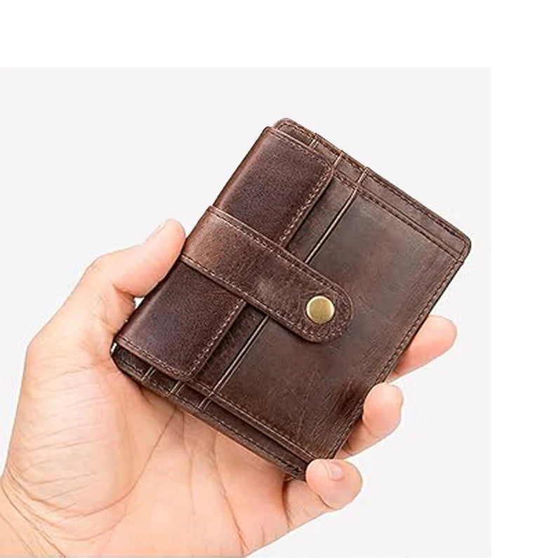 Men's Genuine Cow Leather Wallet