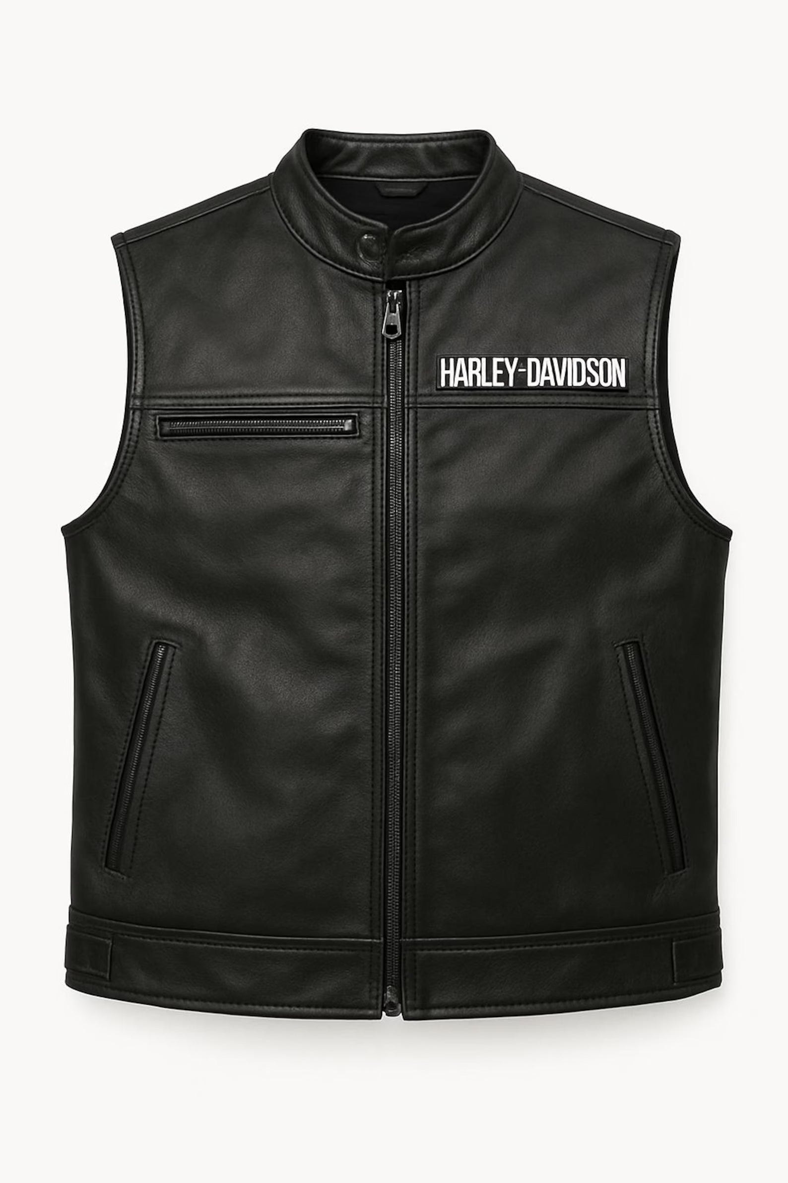 Men's Harley Davidson Link Leather Vest