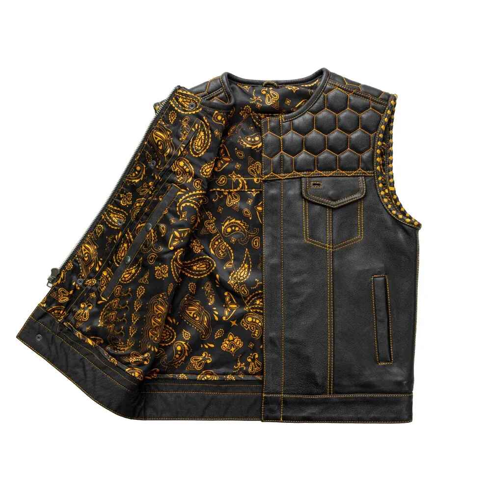 Men's Hornet Leather Vest