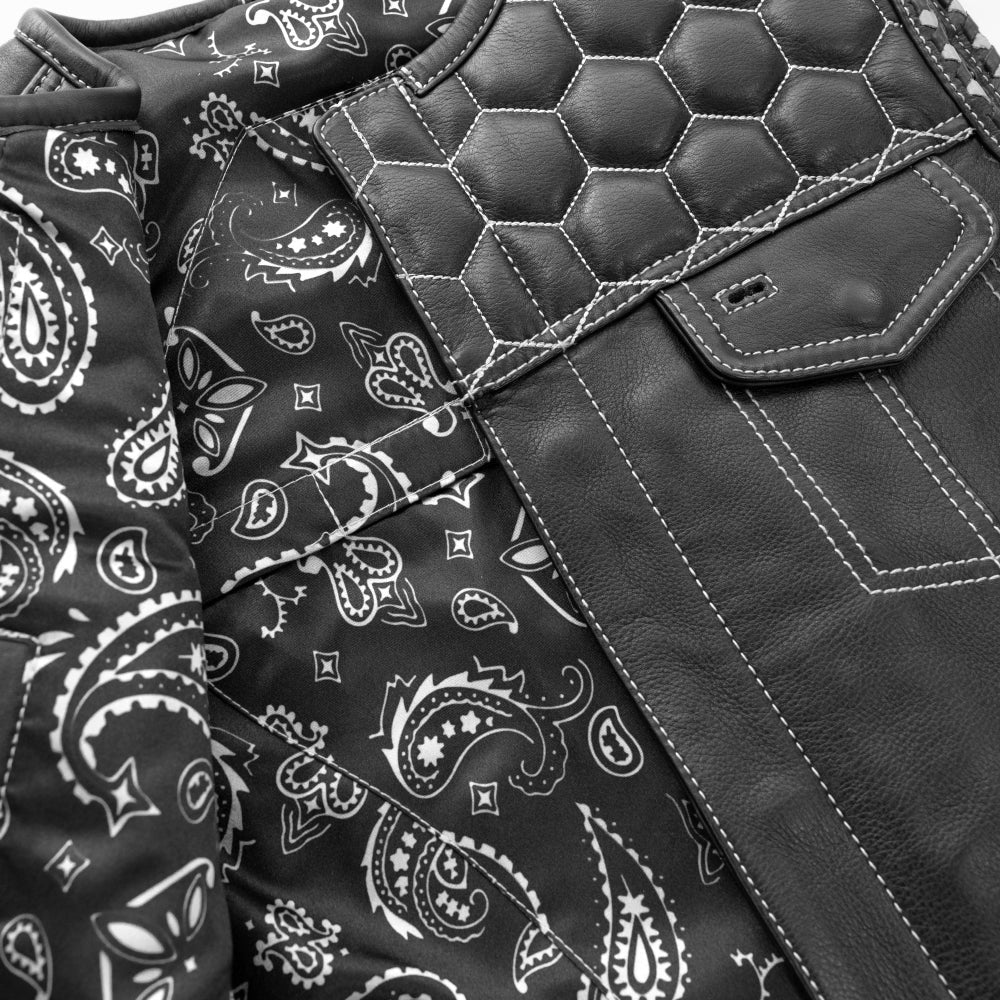 Men's Hornet Leather Vest