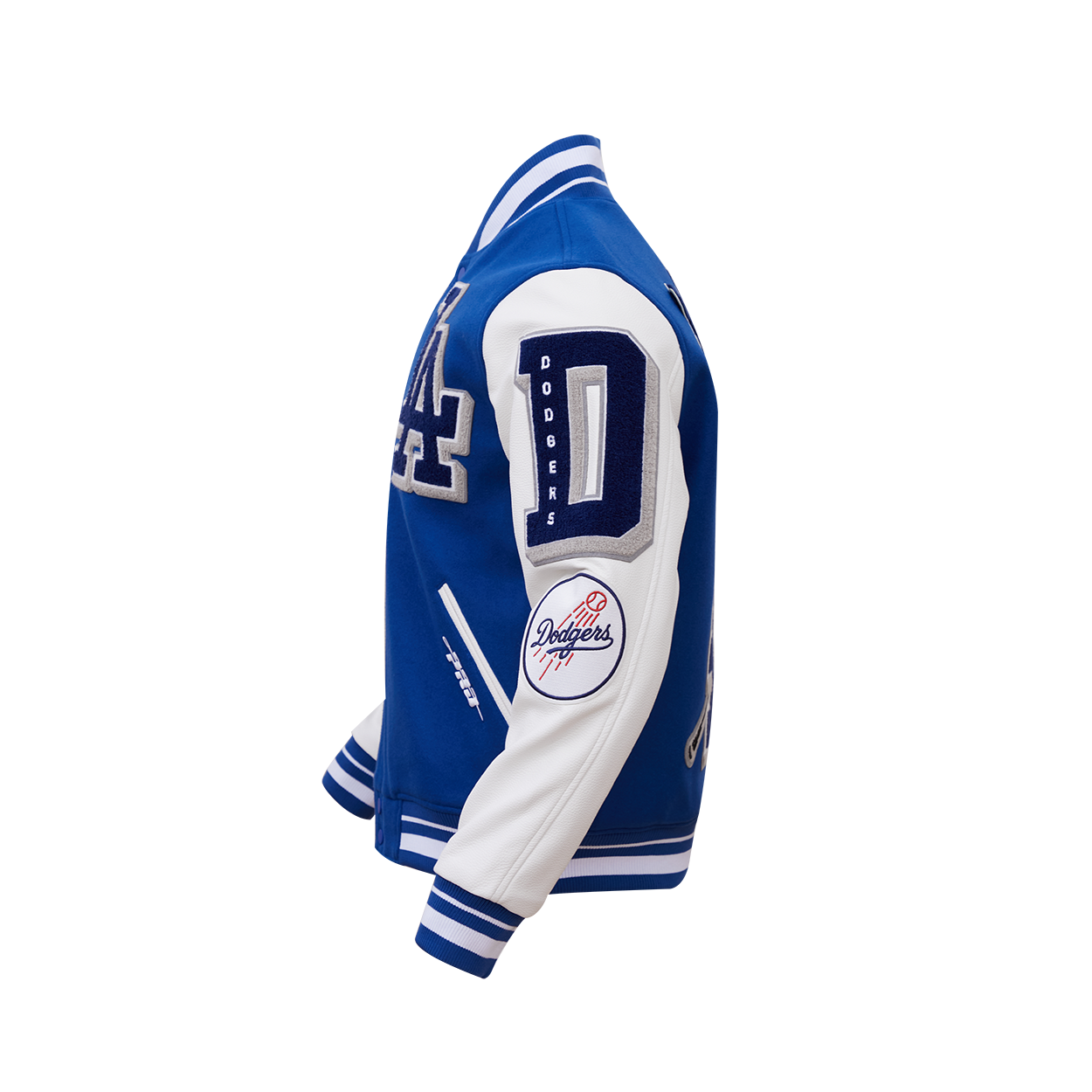 Men's LOS ANGELES DODGERS Rib Wool Varsity Jacket