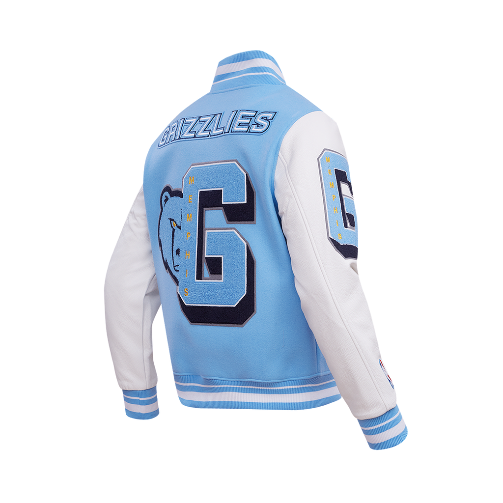 Men's MEMPHIS GRIZZLIES Rib Wool Varsity Jacket