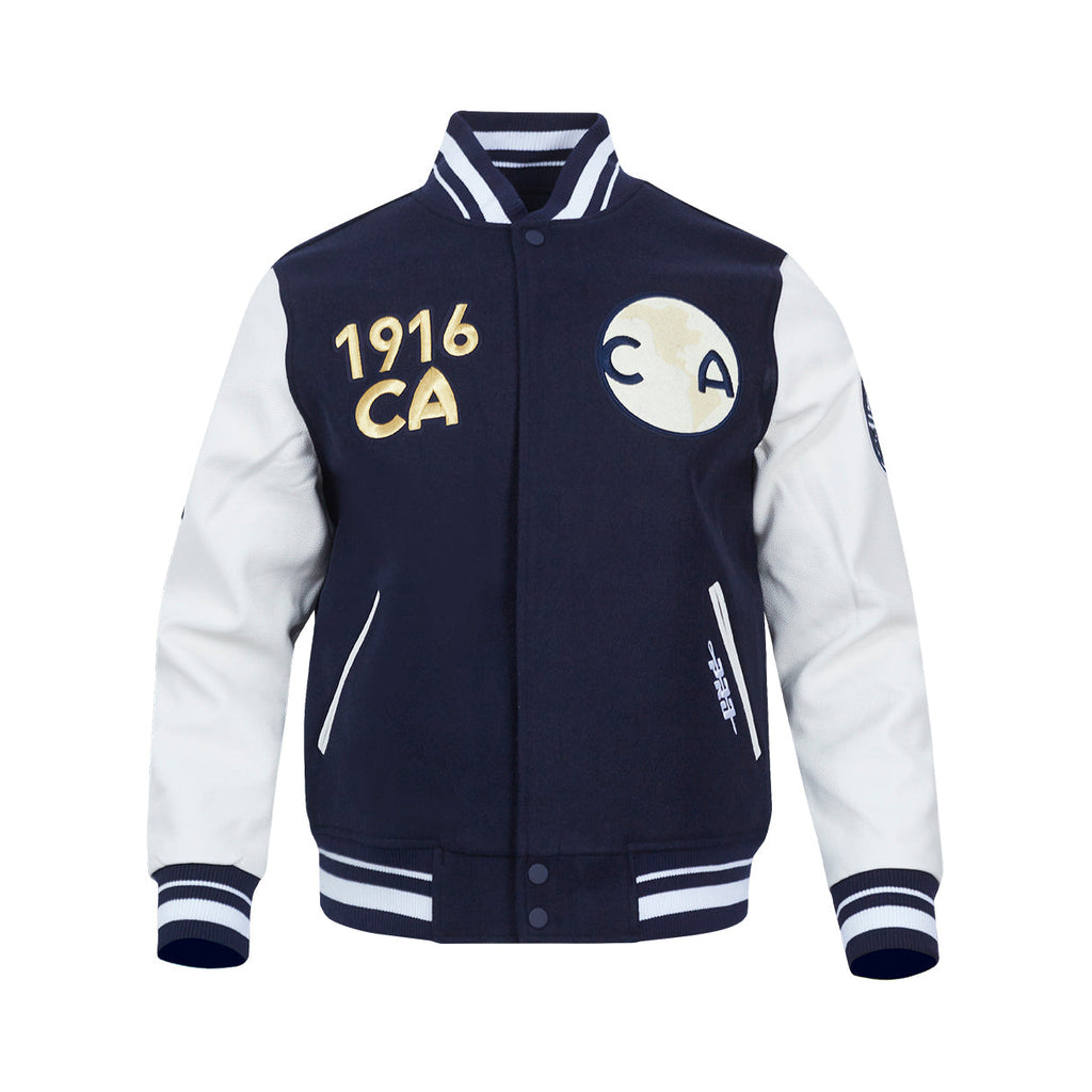 Men's MX CLUB AMERICA Rib Wool Varsity Jacket