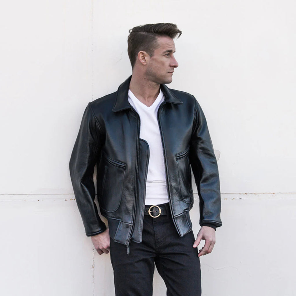 Men's Mod Raiders Motorcycle Leather Jacket