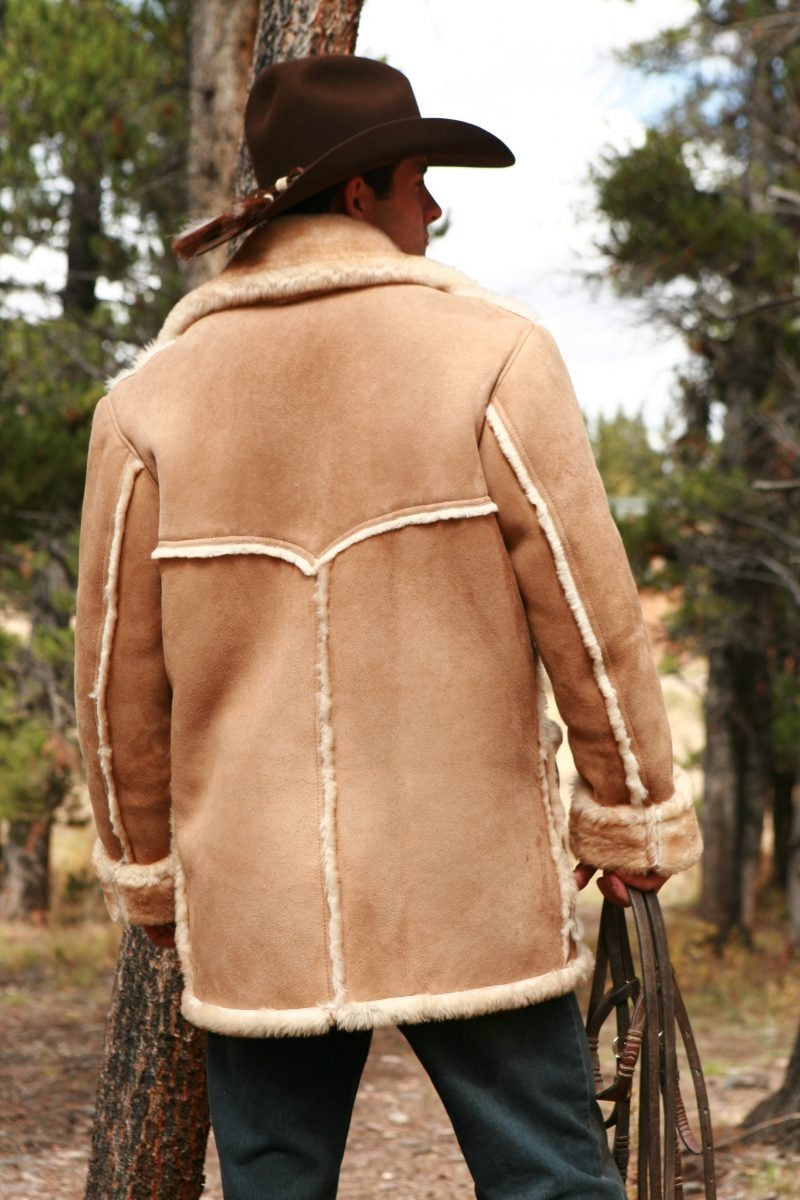 Men’s Rancher Sheepskin Shearling Coat
