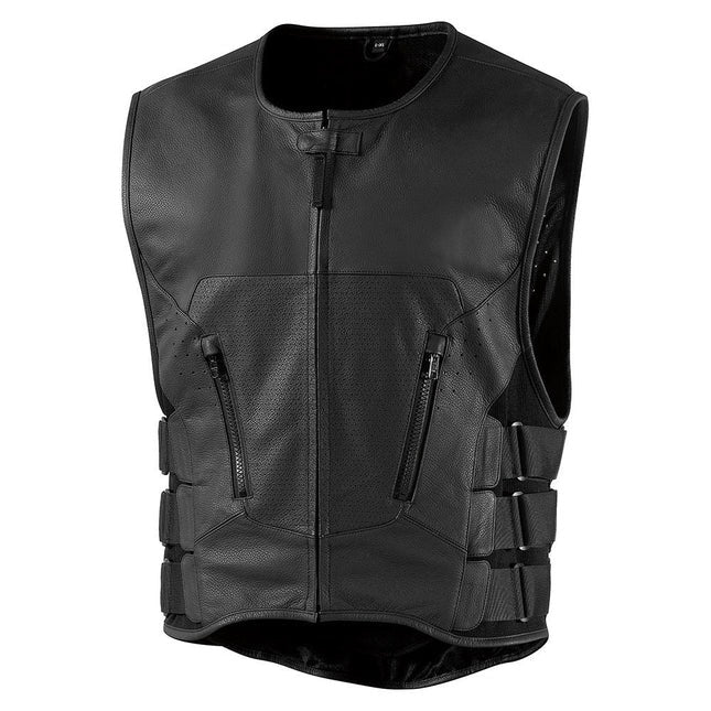 Men's Reg D30 Stripped Leather Vest