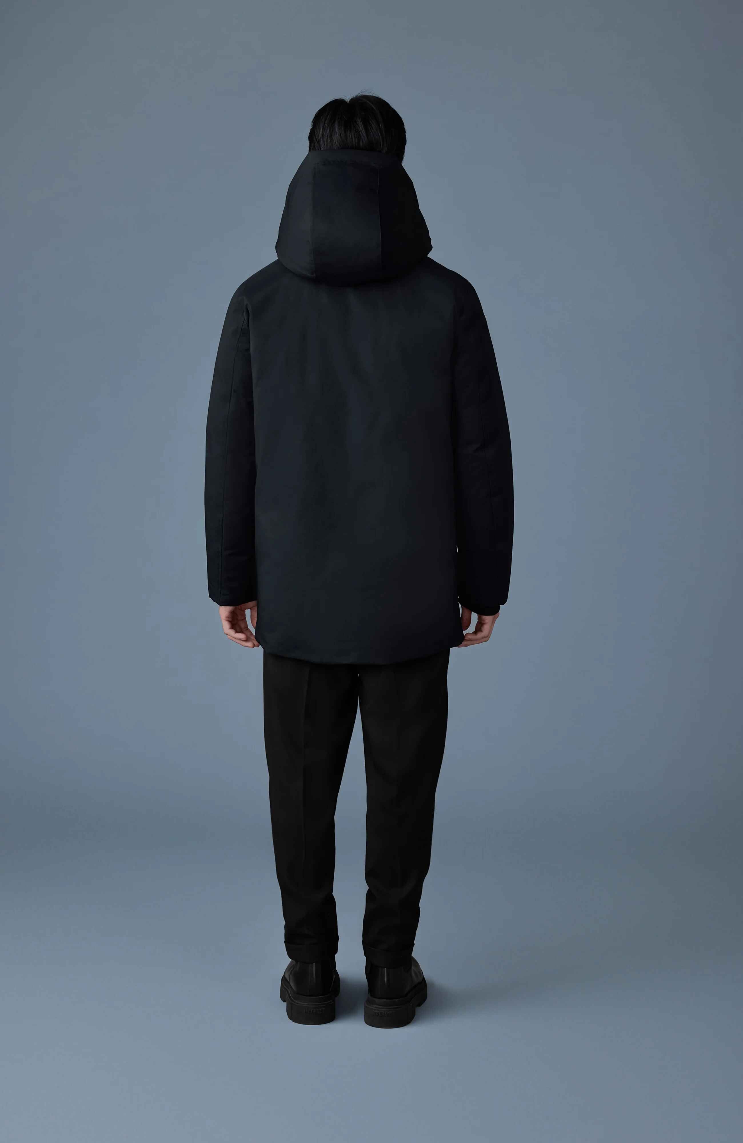 Men's Regular Fit Removable Bib Down Jacket