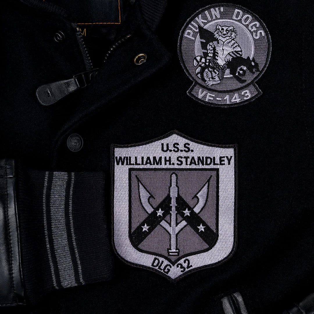 Men's Stealth Varsity Jacket