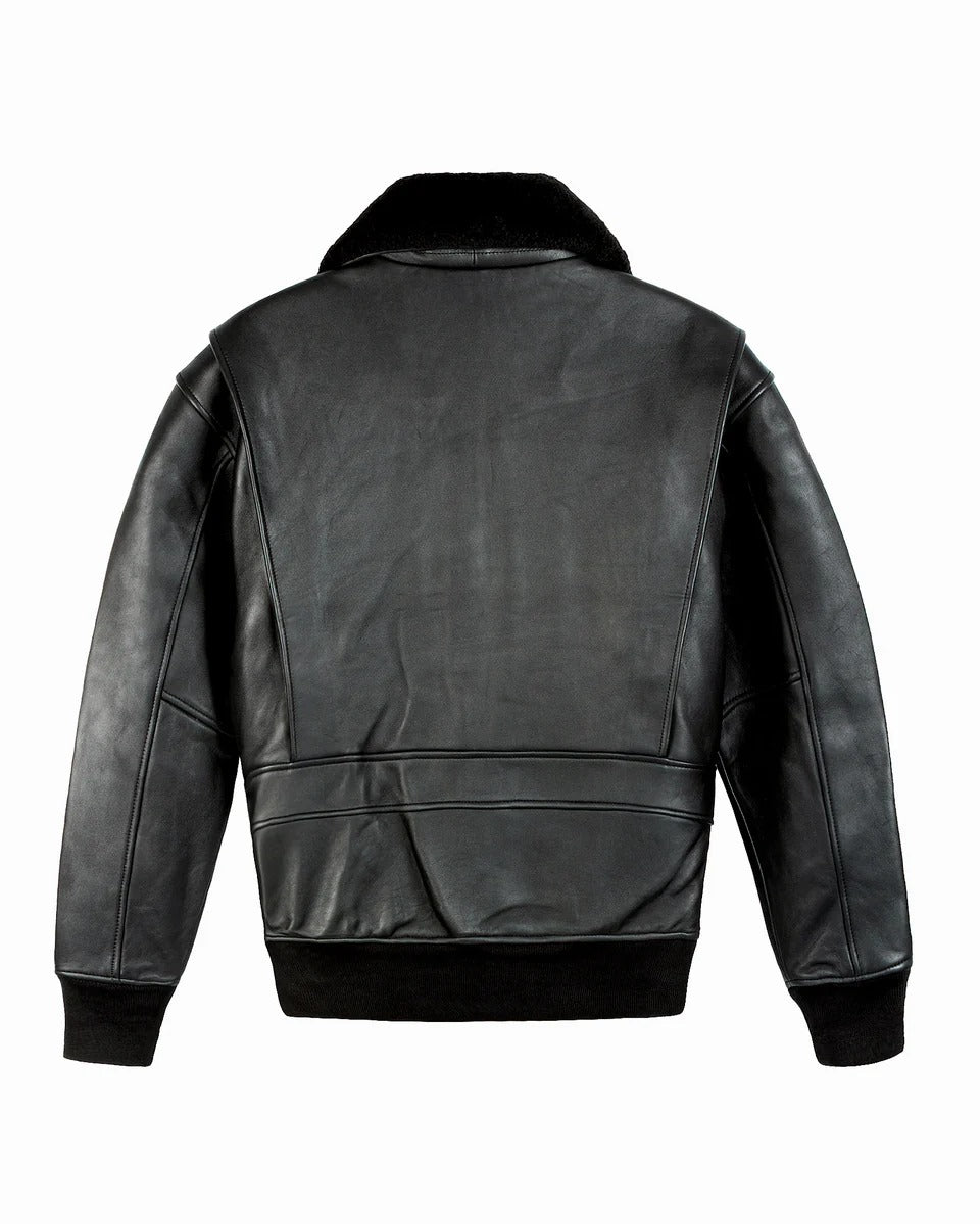 Men's TOP GUN® OFFICIAL MILITARY G-1 LEATHER JACKET