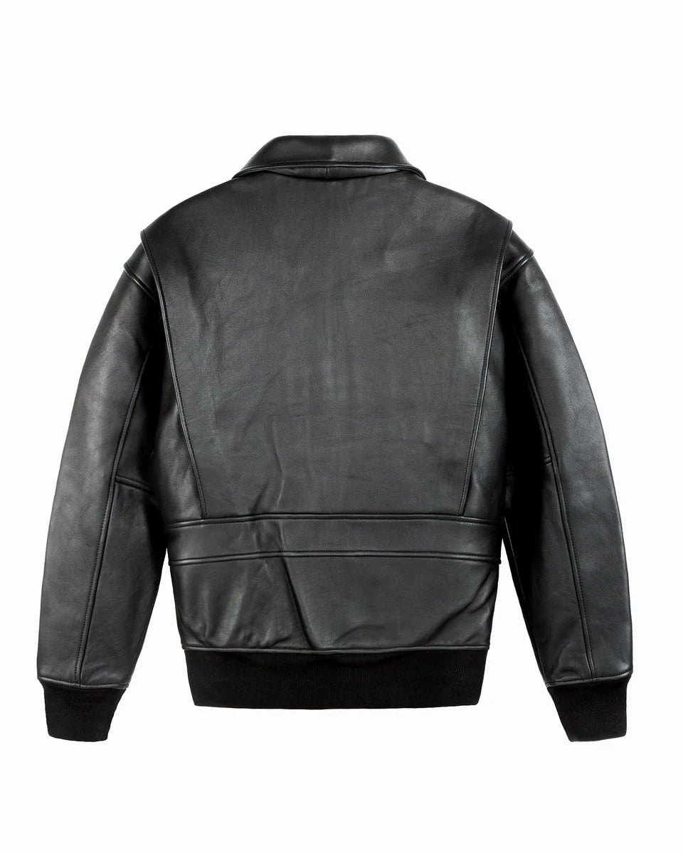 Men's TOP GUN® OFFICIAL MILITARY G-1 LEATHER JACKET