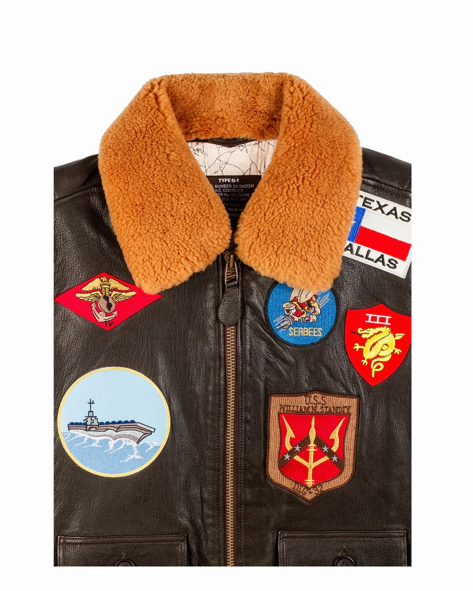 Men's TOP GUN® OFFICIAL SIGNATURE SERIES LEATHER JACKET 1.0