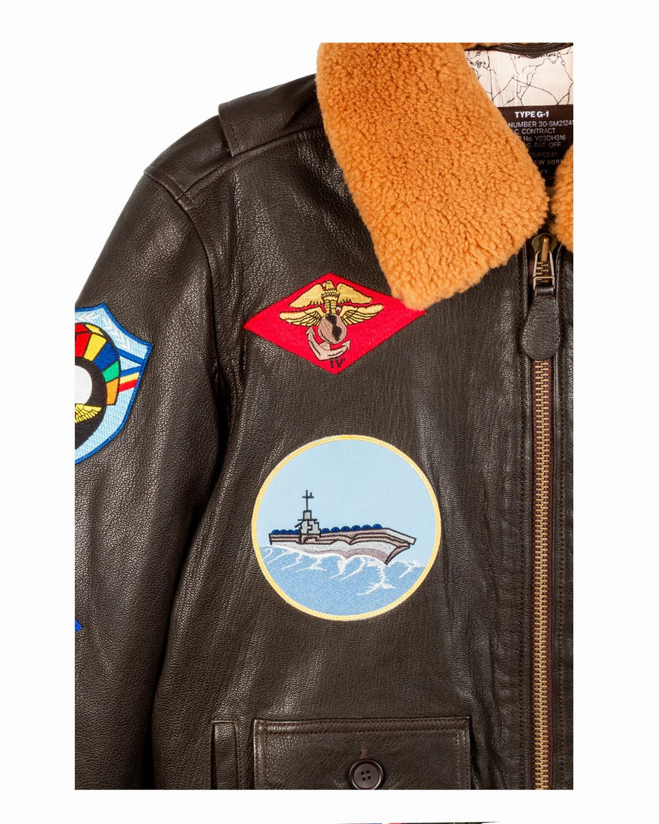 Men's TOP GUN® OFFICIAL SIGNATURE SERIES LEATHER JACKET 1.0
