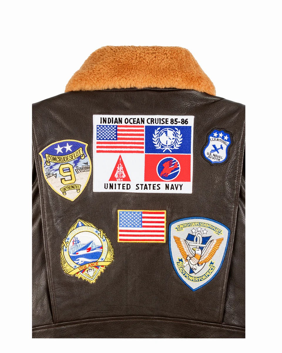 Men's TOP GUN® OFFICIAL SIGNATURE SERIES LEATHER JACKET 2.0
