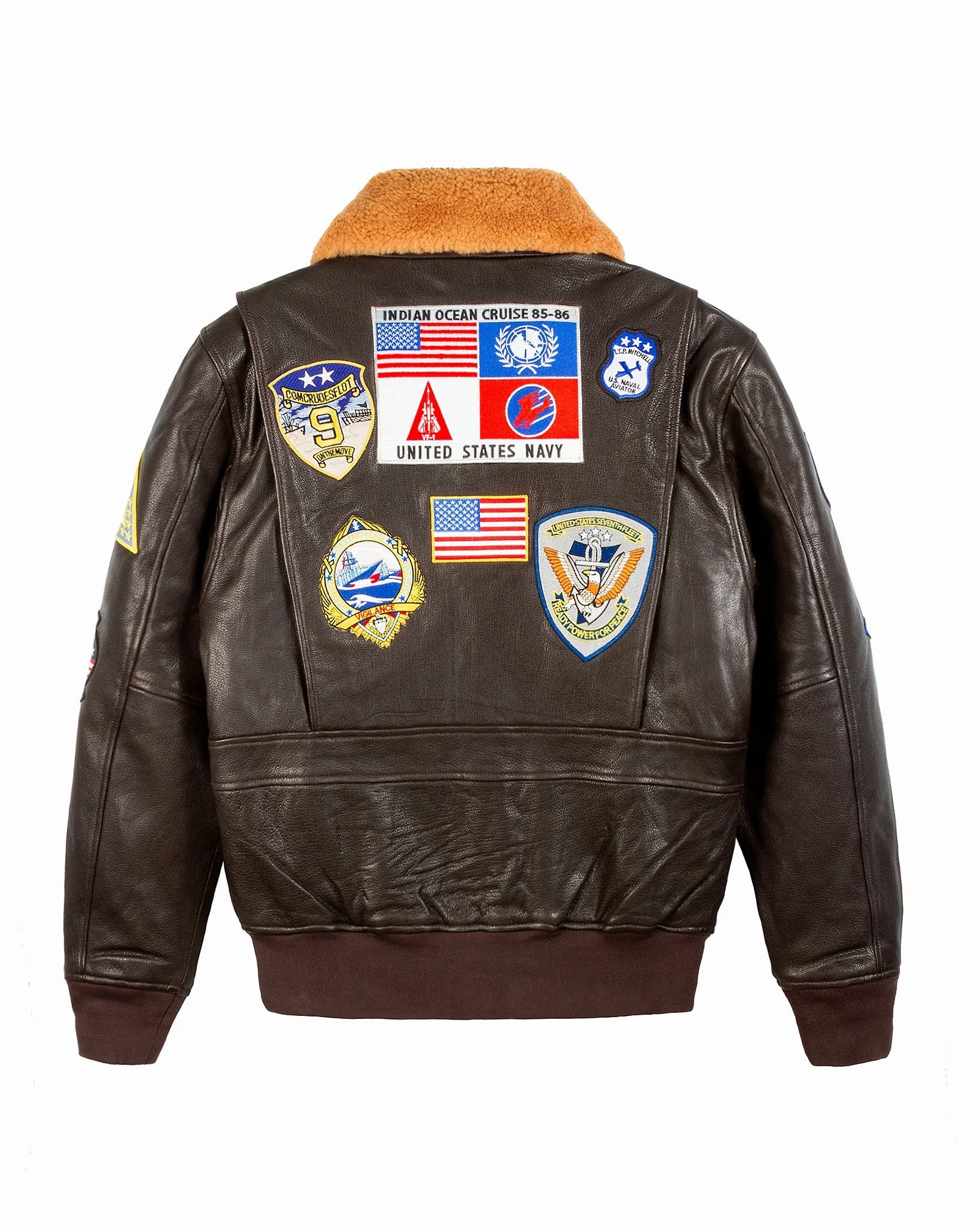 Men's TOP GUN® OFFICIAL SIGNATURE SERIES LEATHER JACKET 2.0
