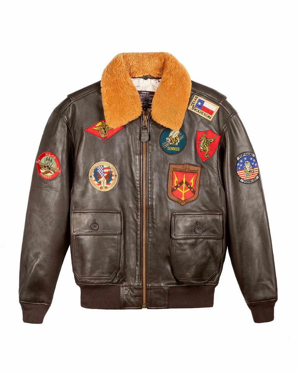 Men's TOP GUN® OFFICIAL SIGNATURE SERIES LEATHER JACKET