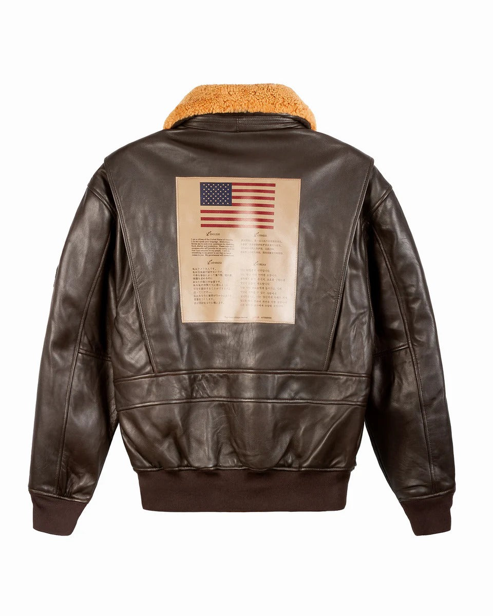 Men's TOP GUN® OFFICIAL SIGNATURE SERIES LEATHER JACKET
