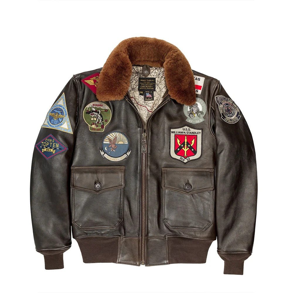 Men's Top Gun Navy G-1 Jacket