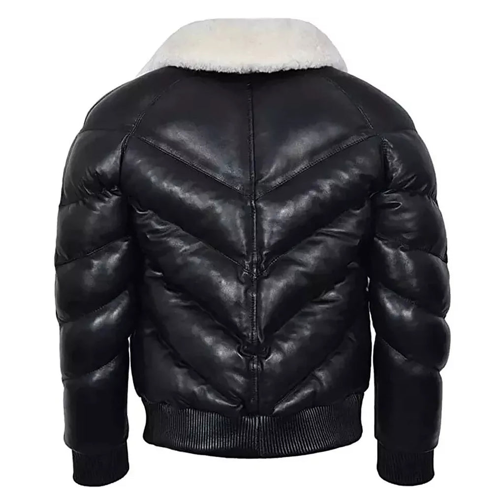 Men's V-Bomber Puffer Jacket