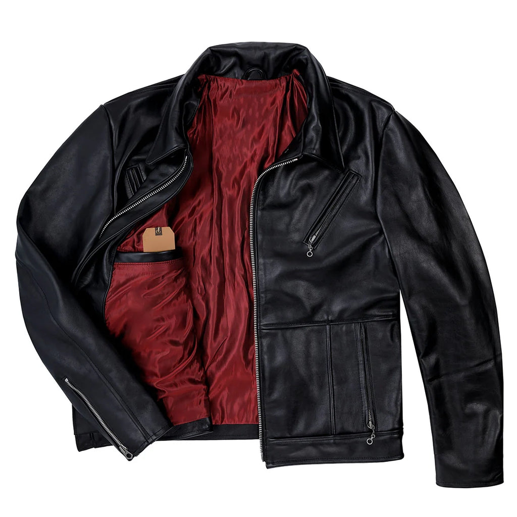 Men's Victory Rider Motorcycle Leather Jacket