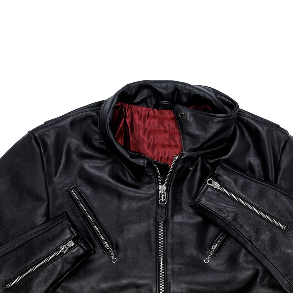 Men's Victory Rider Motorcycle Leather Jacket