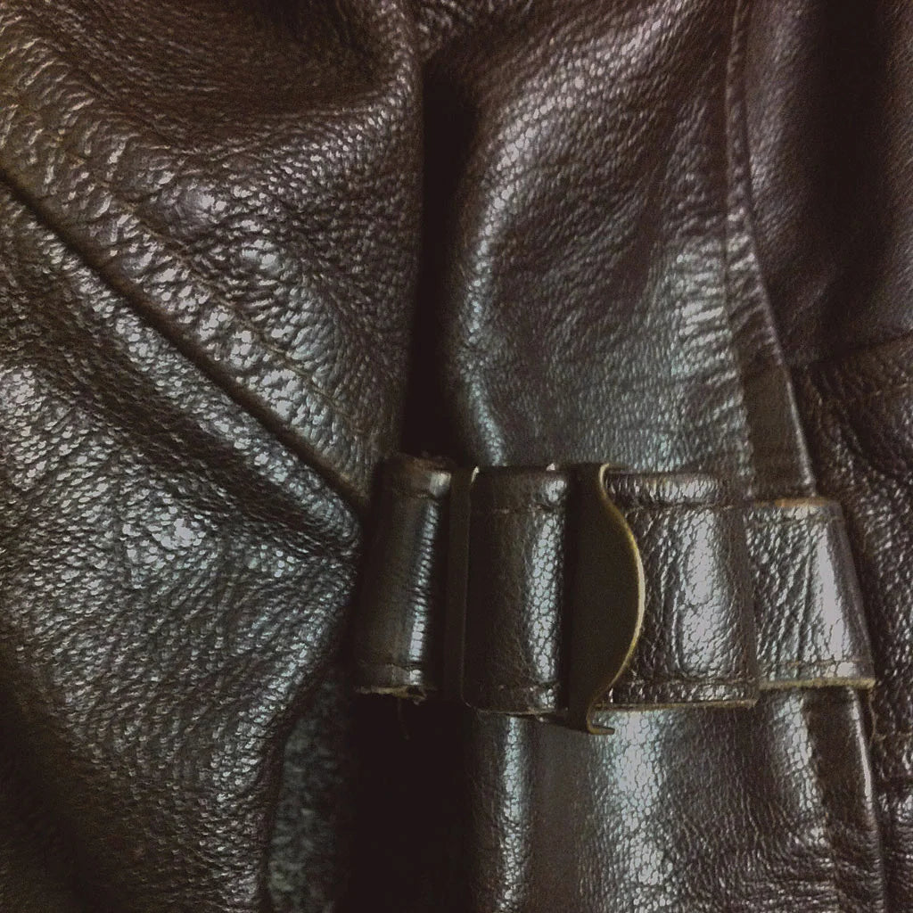 Men's Vintage Roughneck Oil Driller Leather Jacket