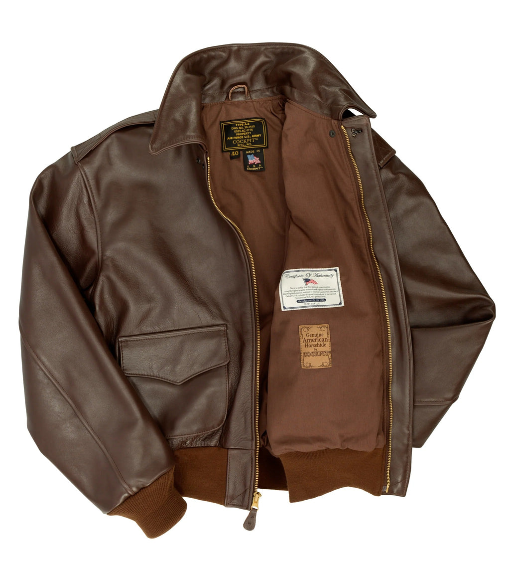 Men's WWII Government Issue A-2 Jacket (Long)