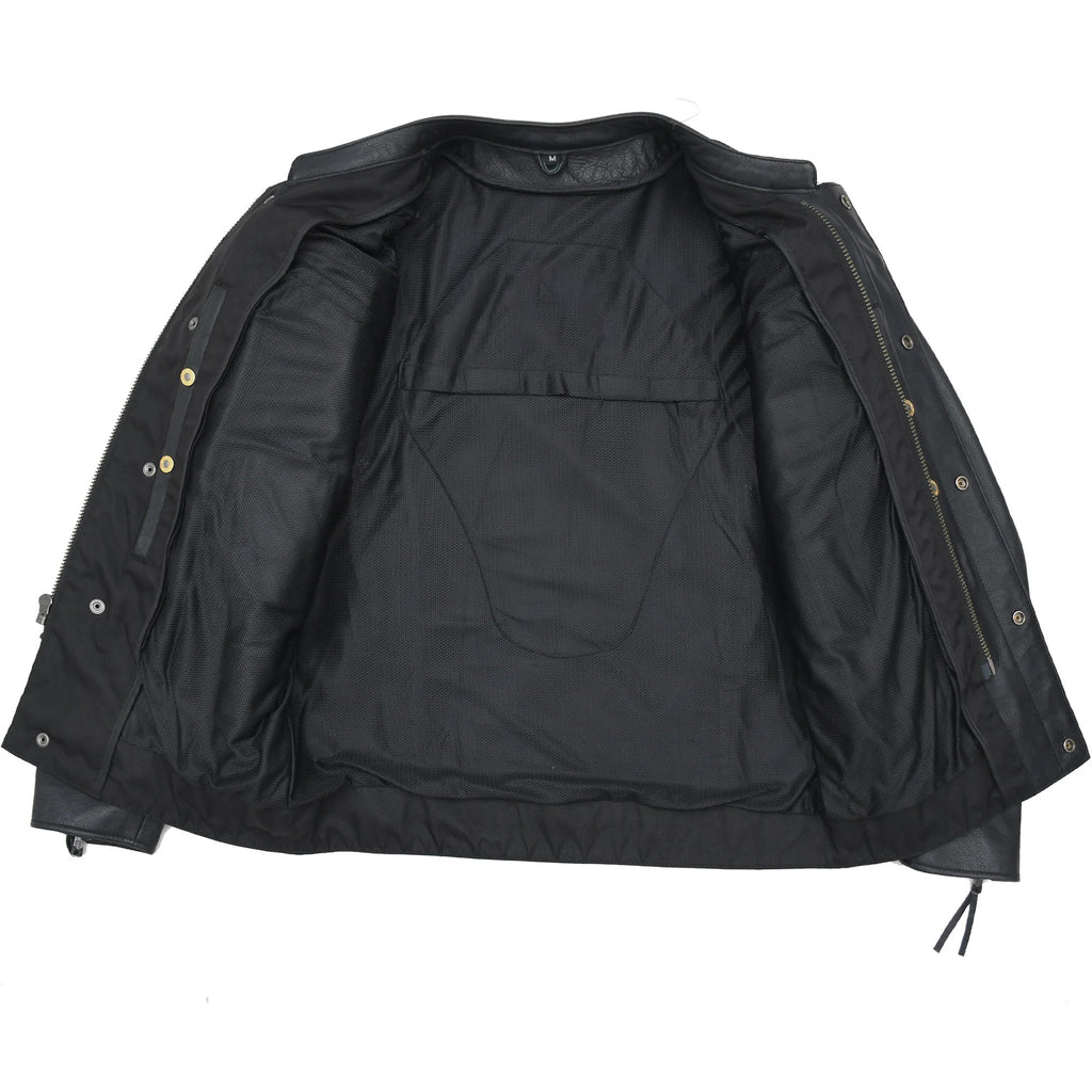 Raider Men's Motorcycle Leather Jacket